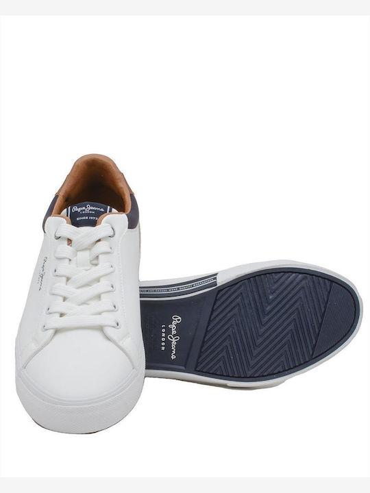 Kenton Retro Ανδρικά Sneakers Λευκά