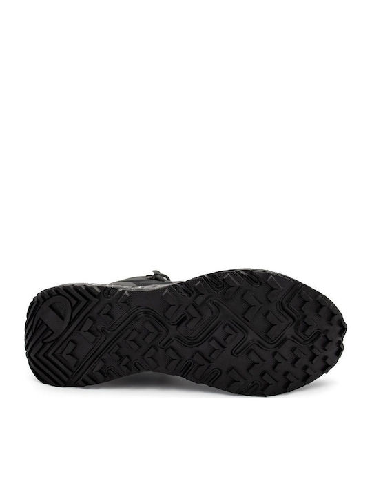 Street Trek Herren Stiefel Schwarz