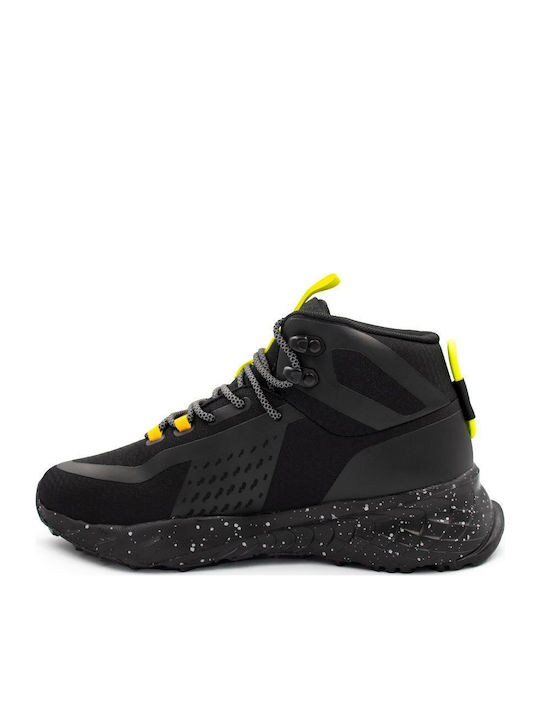 Street Trek Herren Stiefel Schwarz