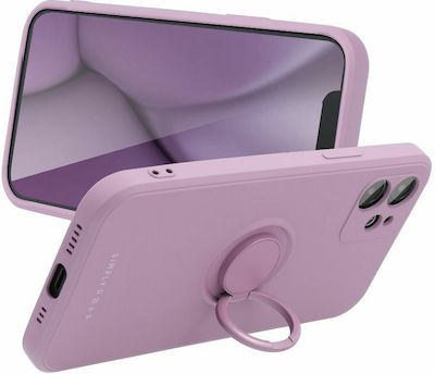 Roar Amber Silicone Back Cover Purple (iPhone XR)