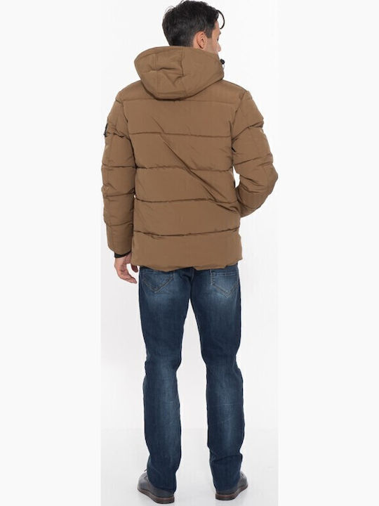 Winter Jacke Puffer Light Mocca