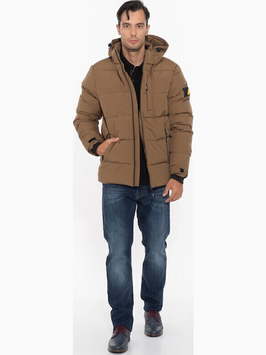 Winter Jacke Puffer Light Mocca