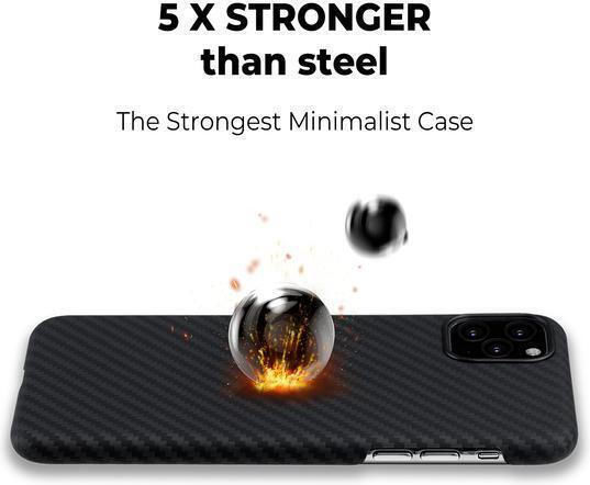 Pitaka MagEZ 3 Aramid Back Cover Aramid Fiber 0.95mm Black (iPhone 14 Pro)