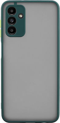 Lime Hardshell Camera Plastic Back Cover Durable Green With Yellow Keys (Galaxy A13 4G)