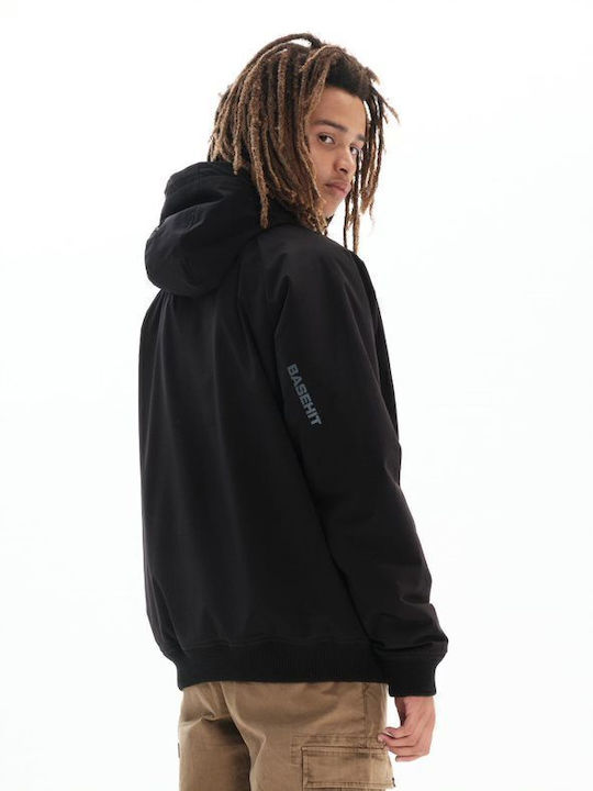 Winter Jacket Bomber Waterproof Black