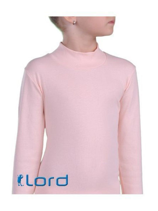 Lord Kids' Undershirt Long-sleeved Pink