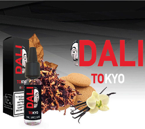 The Liquids Lab Έτοιμο Υγρό Αναπλήρωσης Dali Tokyo με Γλυκιά / Καπνική Γεύση 11mg 10ml