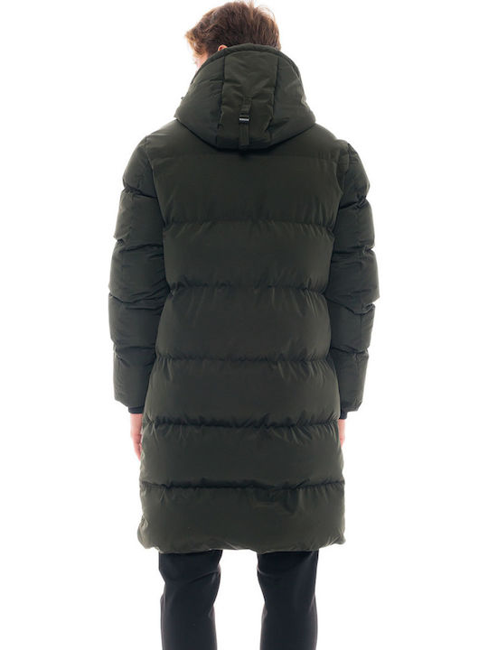 Прекрасно Мъжко яке Puffer Каки