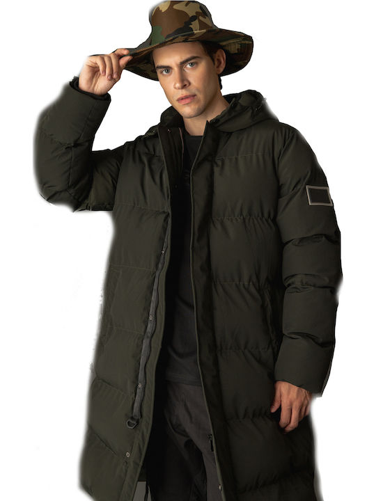 Зимно Мъжко яке Puffer Каки