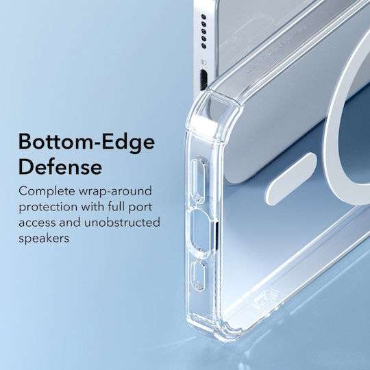 ESR Krystec Halolock Magsafe Umschlag Rückseite Silikon Transparent (iPhone 14 Plus)