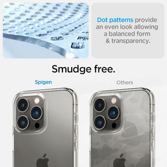 Spigen Liquid Crystal Back Cover Σιλικόνης / Tempered Glass 0.2mm Σετ με Τζαμάκι Διάφανο (iPhone 14 Pro)