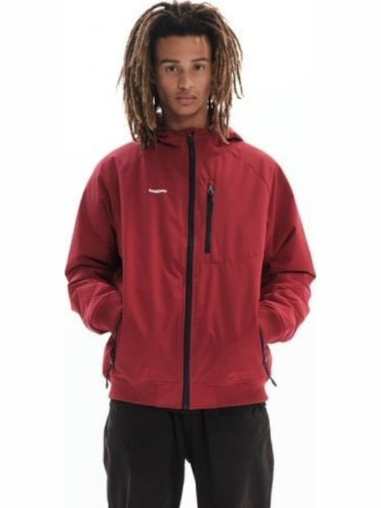 Winter Jacke Bomber Wasserdicht Rot