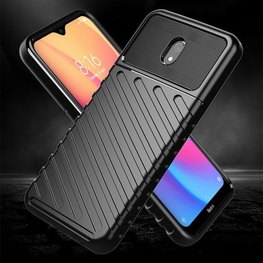 Hurtel Thunder Задна корица Силикон Син (Redmi 8A - Редми 8А)