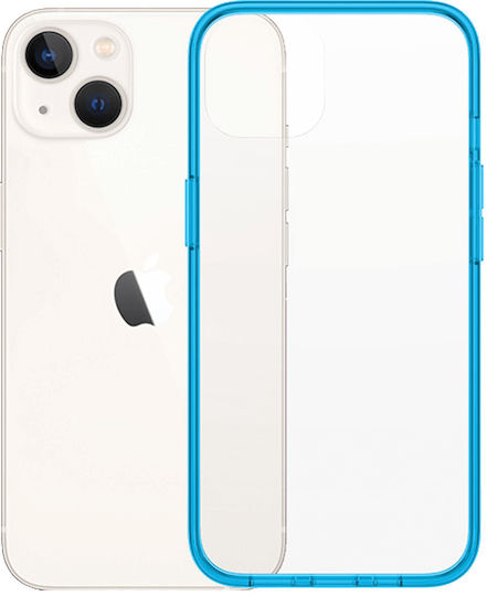 PanzerGlass Bondi Back Cover Silicone Blue Transparent (iPhone 13) 0331