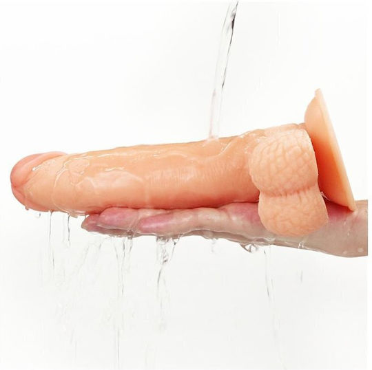 Lovetoy Easy Strapon Set Harness με Dildo 21.5cm στο χρώμα του δέρματος