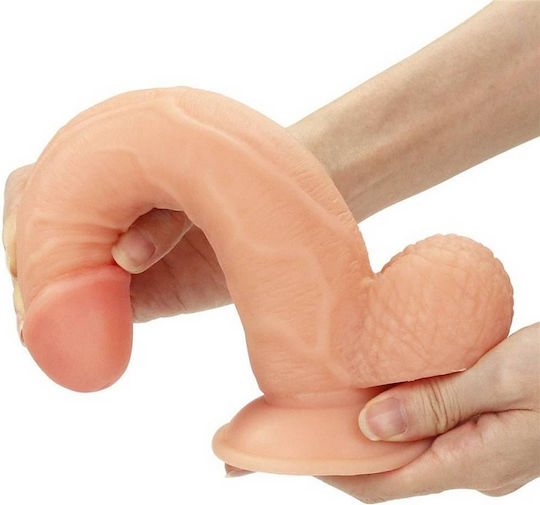 Lovetoy Easy Strapon Set Harness με Dildo 21.5cm στο χρώμα του δέρματος
