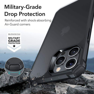 ESR Air Armor Back Cover Πλαστικό Ανθεκτική Frosted Black (iPhone 14 Pro Max)