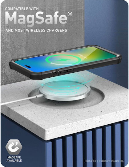 Supcase I-Blason Ares 360 Full Cover Plastic 2mm Negru (iPhone 14 Pro)