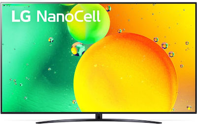 LG Smart Τηλεόραση 70" 4K UHD LED 70NANO766QA HDR (2022)