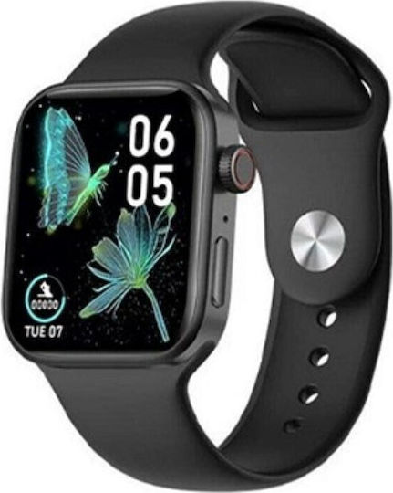 Andowl G1 Smartwatch με Παλμογράφο (Λευκό)
