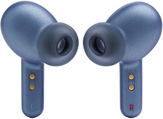 JBL Live Pro 2 In-ear Bluetooth Handsfree Earphones with Sweat Resistance and Charging Case Blue