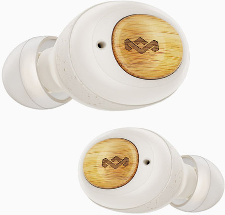 The House Of Marley Champion In ear Bluetooth хендсфри Слушалки с Кутийка за Зареждане Крем