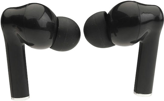 Denver TWE-37 In-ear Bluetooth Handsfree Căști cu Carcasă de Încărcare Negru
