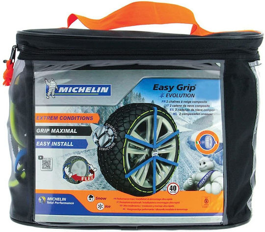 Michelin Easy Grip Evo 5 Anti-slip Snow Socks Passenger Car 2pcs