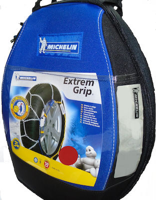 Michelin Extreme Grip M1 Αντιολισθητικές Αλυσίδες με Πάχος 9mm για Επιβατικό Αυτοκίνητο 2τμχ