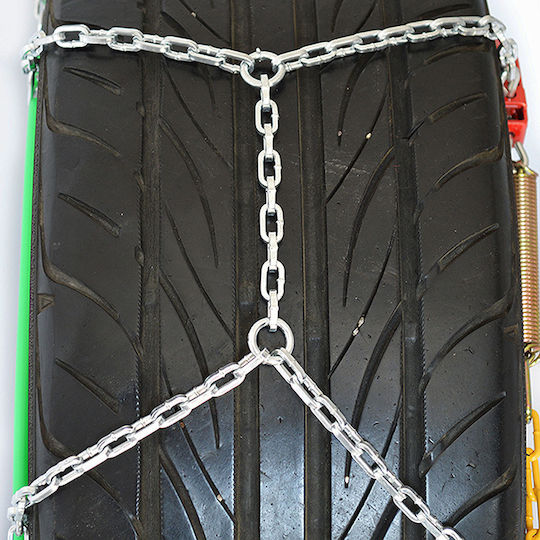 Husky No 90 No 90 Αντιολισθητικές Αλυσίδες Πάχους 12mm Επιβατικού Αυτοκινήτου 2τμχ