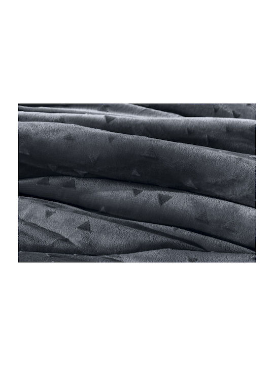 Guy Laroche Husă de pătură Super Dublu 220x240cm Bolero Carbon 650Gsm
