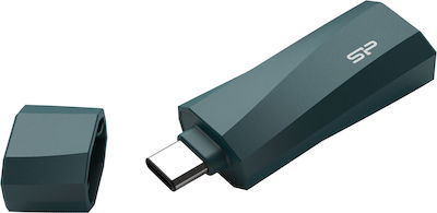 Silicon Power Mobile C07 32GB USB 3.2 Stick with connection USB-C Blue