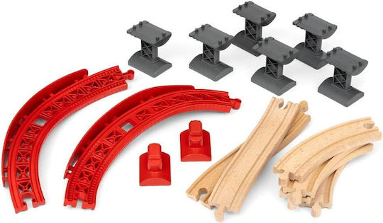 Brio Toys Railroad Tracks made of Wood for 3++ Years