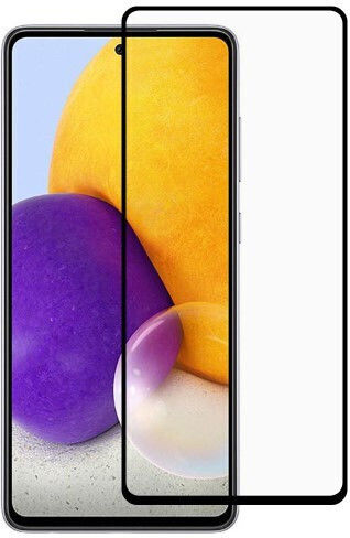 5D Full Glue Tempered Glass Μαύρο (Galaxy A73)