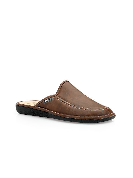 Tiglio Men's Slipper Brown