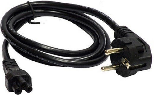 Savio Schuko - IEC C5 Cable 1.8m Μαύρο CL-81