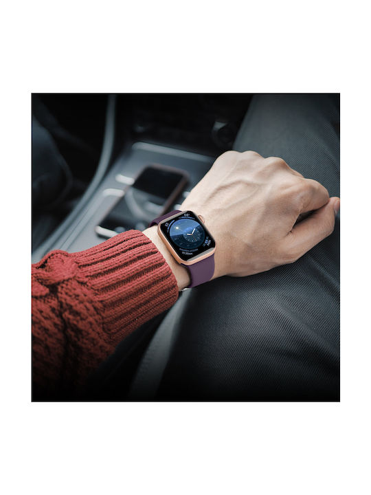 Hurtel APS Λουράκι Σιλικόνης Mint (Apple Watch 42/44/45mm)