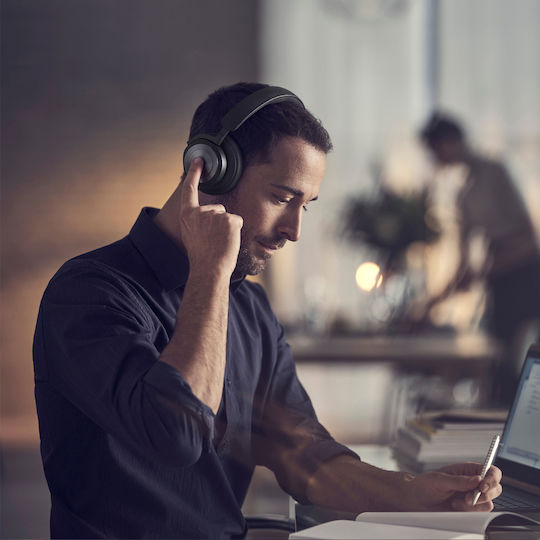 Bang & Olufsen Beoplay HX Ασύρματα / Ενσύρματα Over Ear Ακουστικά με 35 ώρες Λειτουργίας Μαύρα