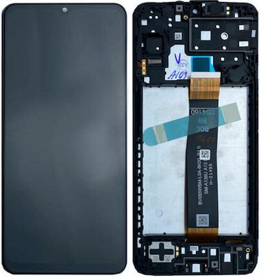 Samsung Mobile Phone Screen Replacement with Frame andTouch Mechanism for Galaxy A13 5G (Black)