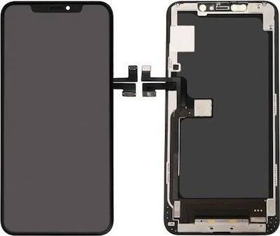 Ecran LCD In-Cell cu Mecanism de Atingere pentru iPhone 11 Pro Max (Negru)