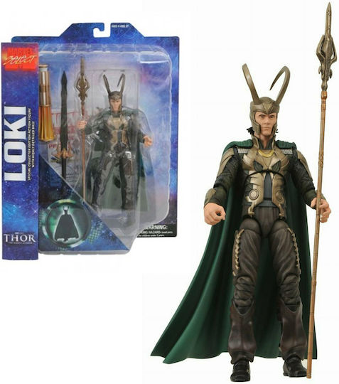 Diamond Select Toys Marvel Loki Action-Figur 18cm