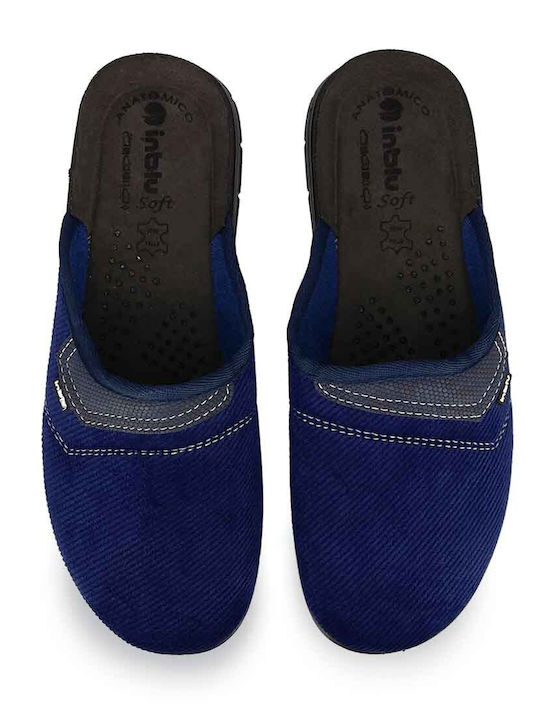 Inblu Men's Slipper Blue