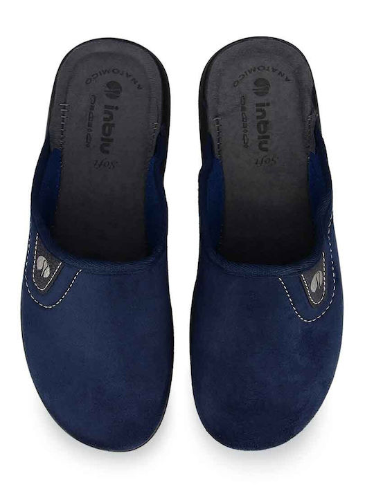 Inblu Men's Slipper Blue