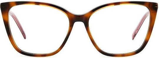 Missoni Eyeglass Frame Butterfly Brown Tortoise MMI 0123 05L