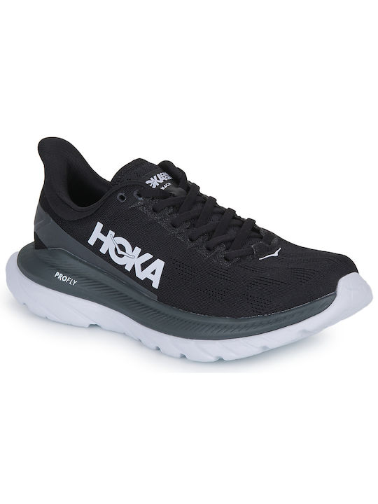 Hoka Mach 4 1113529BDSD Γυναικεία Αθλητικά Παπούτσια Running Μαύρα