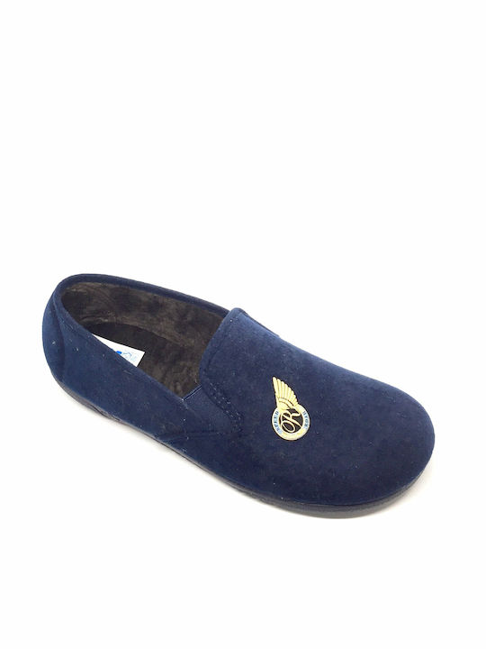 Dicas Heel Enclosed Men's Slipper Blue