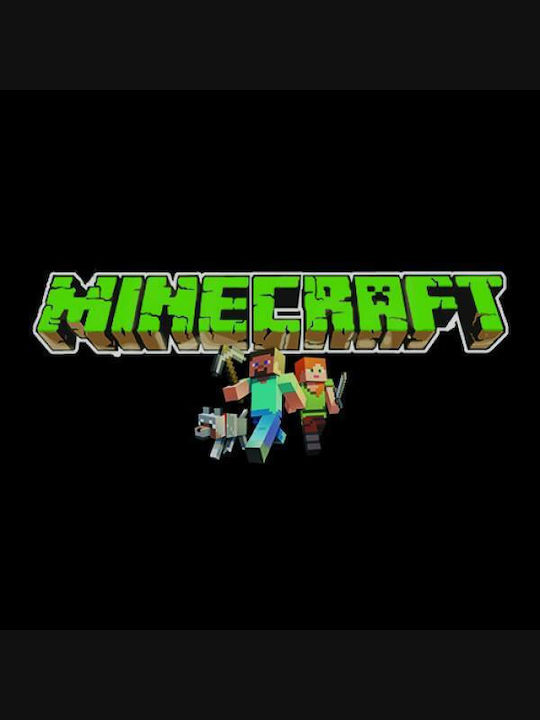 Takeposition Hanorac pentru copii cu glugă și buzunare Negru Classic Minecraft II