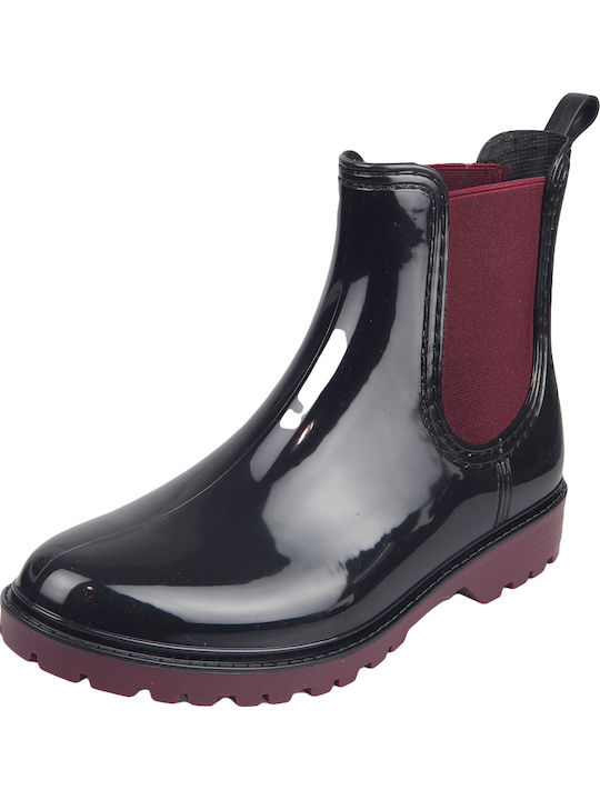 Women's Short Wellies Black