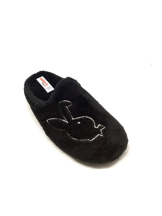 Adam's Shoes Women's Slipper In Black Colour