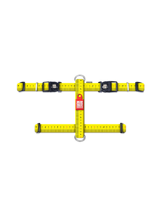 Max & Molly Ruler Жълт Medium 20mm x 53-69cm Max & Molly Ruler Жълт Medium 20mm x 53-69cm